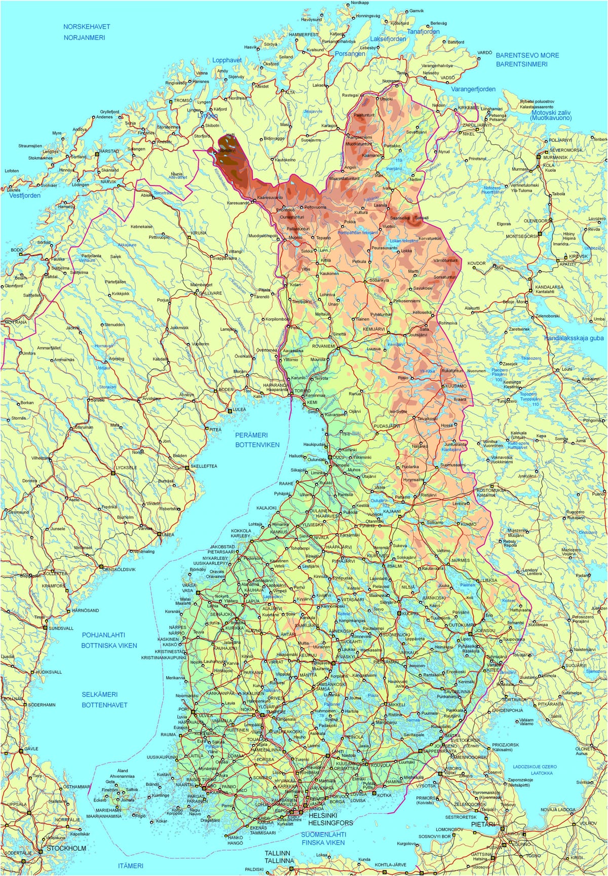 Finlandiya yol haritası