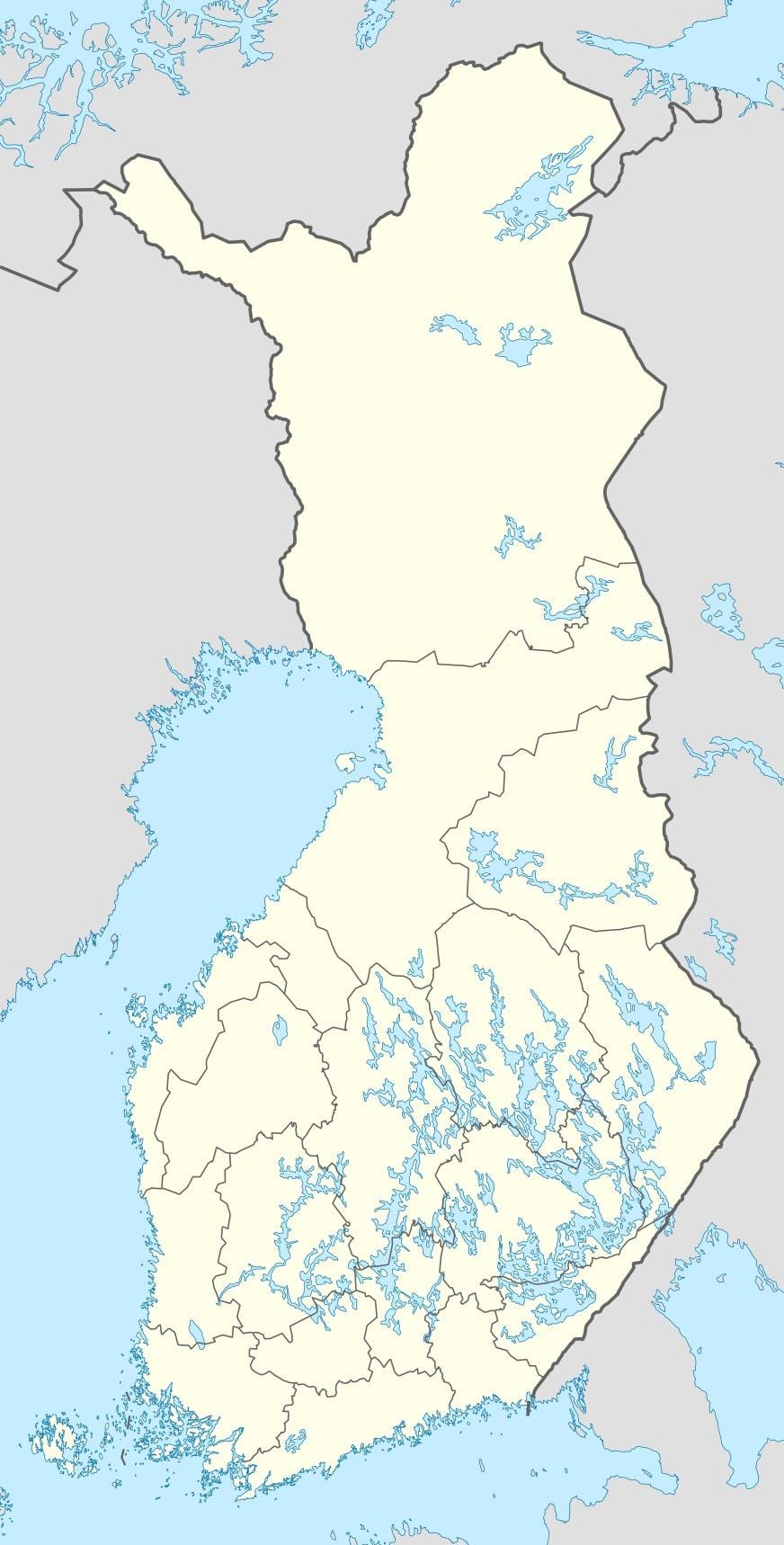 Finlandiya harita konumu