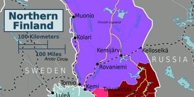 Kuzey Finlandiya göster 